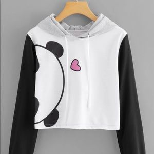 Panda Hoodie Sweatshirt